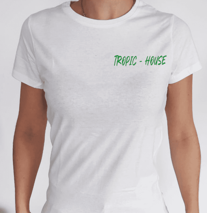 T-shirt Femme Tropic - house 